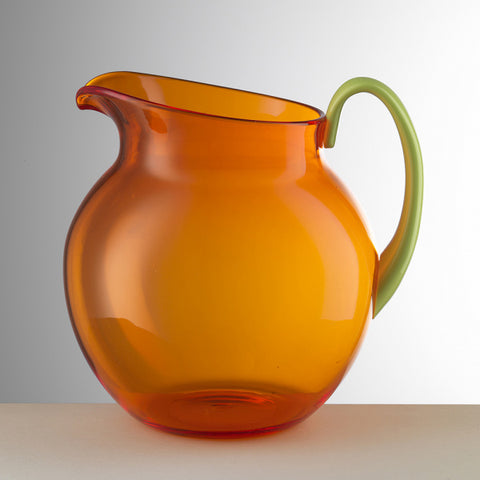 MARIOLUCA GIUSTI ORANGE/GREEN BALL JUG