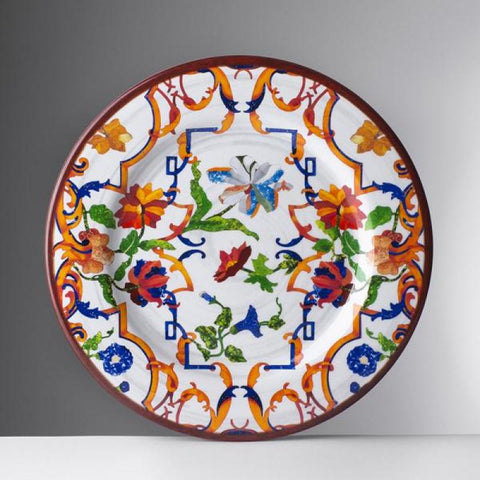 MARIOLUCA GIUSTI PANCALE WHITE MEDIUM PLATE