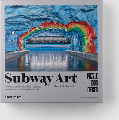 PUZZLE PRINTWORKS SUBWAY ART