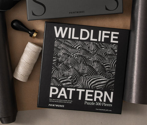 PRINTWORKS WILDLIFE PATTERN ZEBRA PUZZLE
