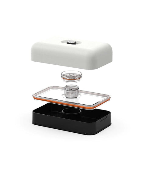 24BOTTLES  LUNCH BOX STONE ICE WHITE