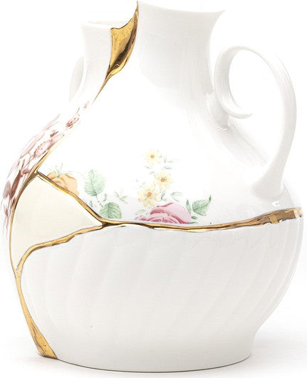 SELETTI KINTSUJI PORCELAIN VASE ART 09676
