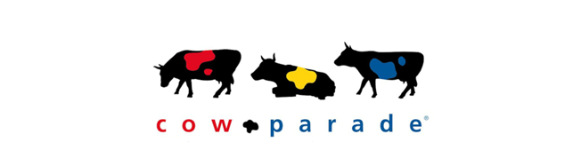 COW PARADE MEDIUMH 115 MM X 180 MM RESINA MOO POTTER 46368