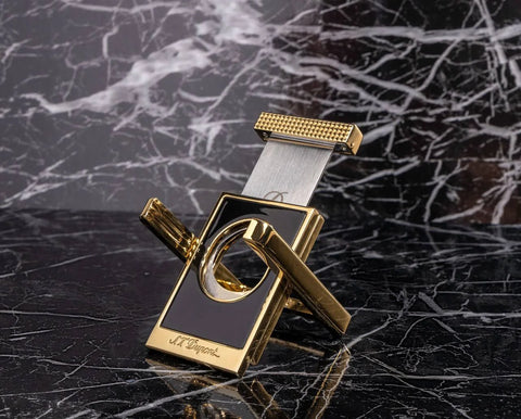TAGLIASIGARI  CC STAND BLACK AND GOLDEN 003393 S.T. DUPONT BLACK