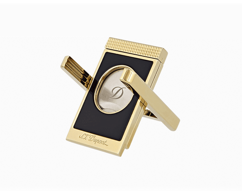 TAGLIASIGARI  CC STAND BLACK AND GOLDEN 003393 S.T. DUPONT BLACK