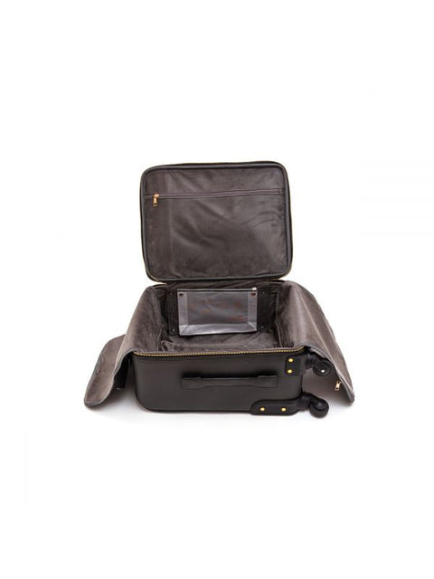 TROLLEY BAG IN LEATHERETTE TOILETPAPER CM.40X25 H.55 SNAKES SELETTI