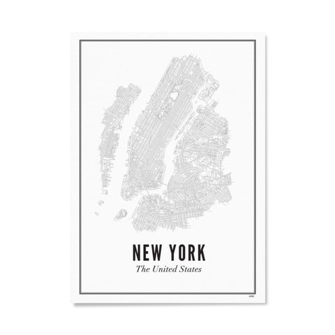 "WIJCK. NEWYORK CITY 40X50 ART 4911.9100"