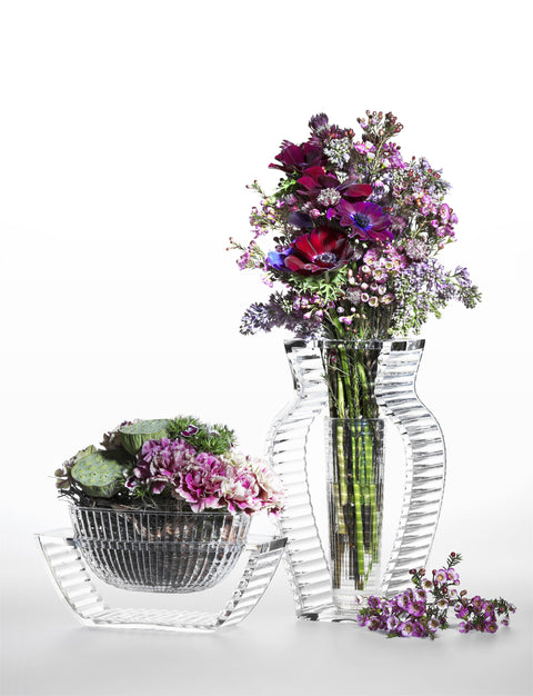 "SHINE KARTELL VASE ART. 1215/E6 PINK"