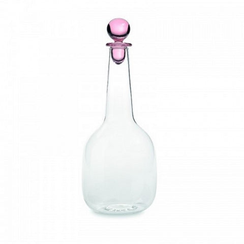 SAFFRON BALL BOTTLE TRANSP. PINK CAP