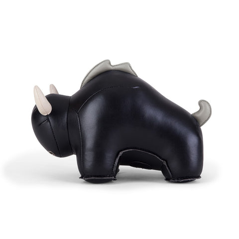 ZUNY BOOKEND 1KG BULL BULOO BLACK AND WHEAT